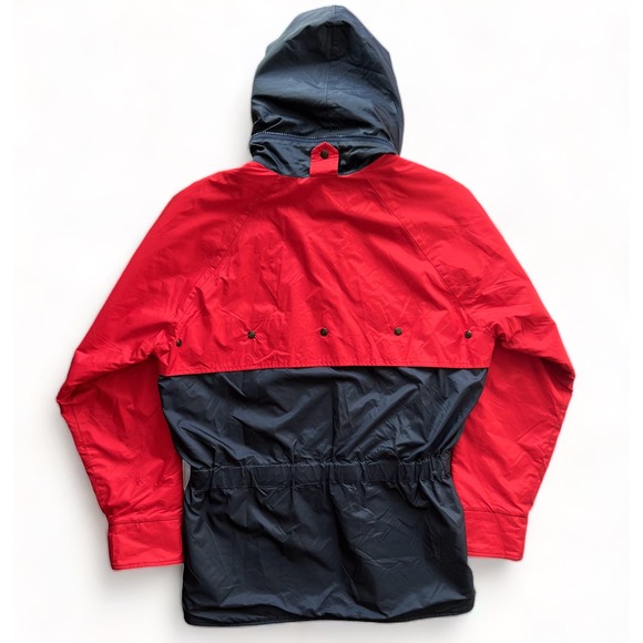 True Vintage Ditrani Entrant Alpine Ski Club Coach Jacket Winter Coat Blue Red M - Picture 5 of 15